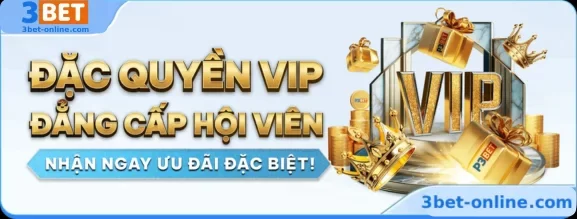 Khuyến Mãi 3BET – Nhận Thưởng Hấp Dẫn Mỗi Ngày